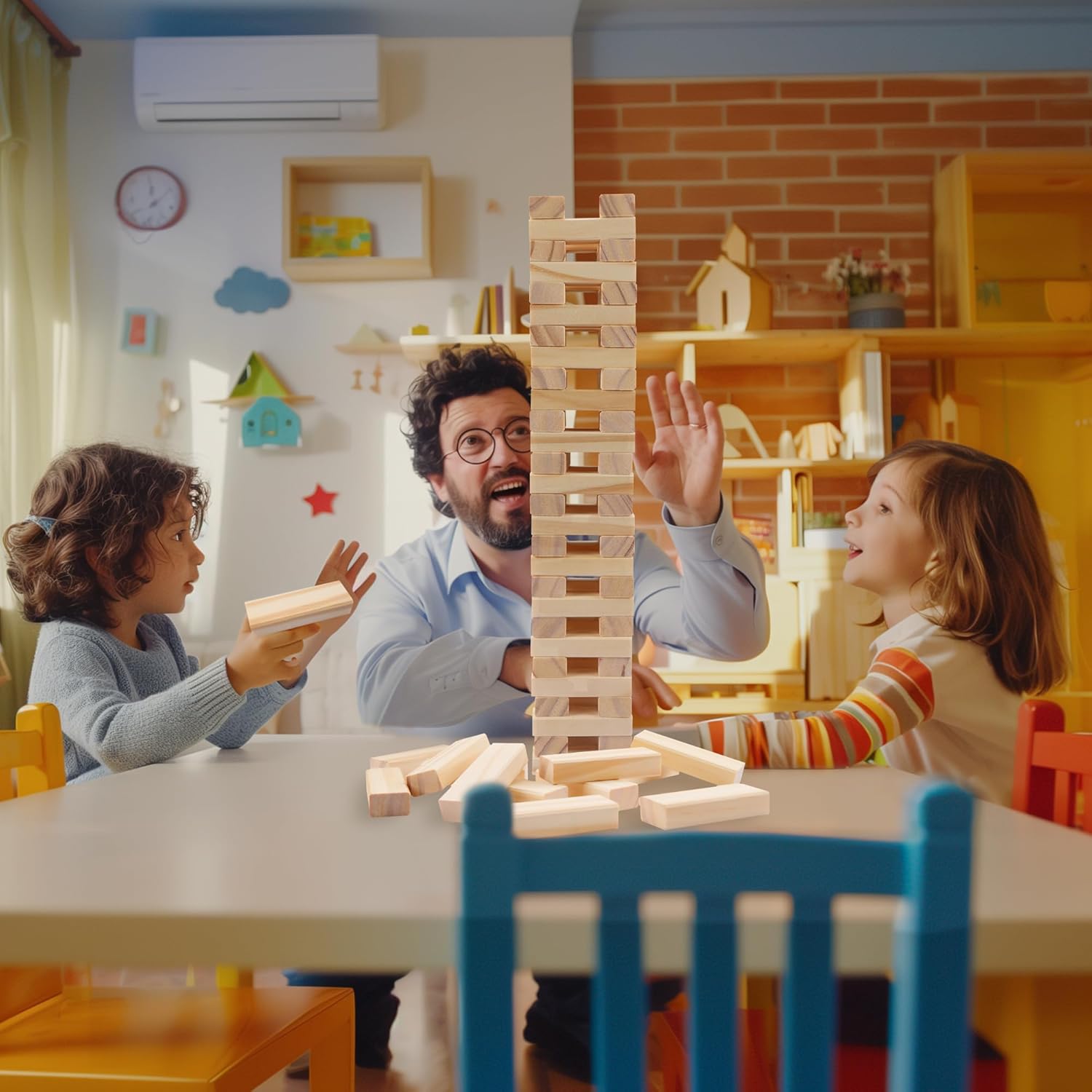 Famectıy 54 Parça Jenga (Nesi Meşhur)
