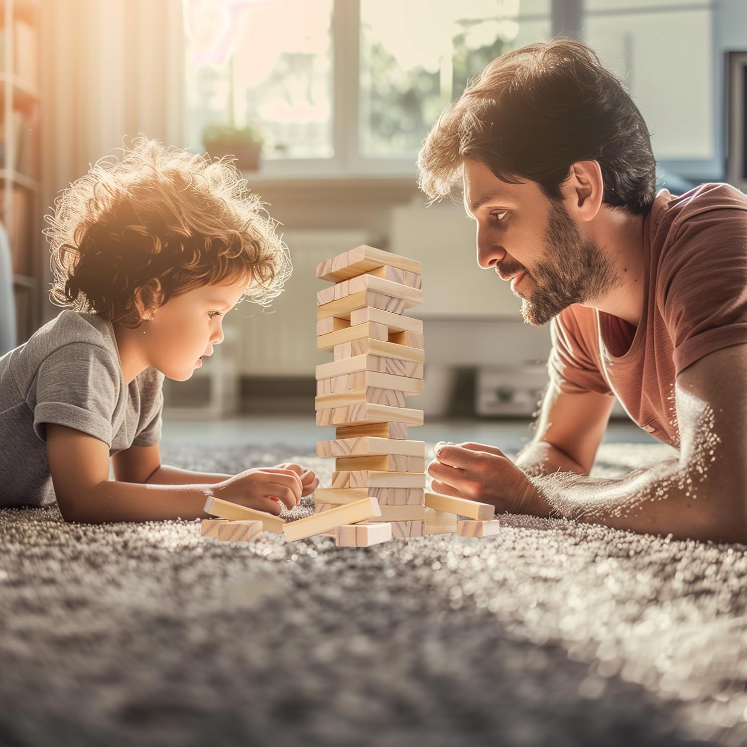 Famectıy 54 Parça Jenga (Nesi Meşhur)